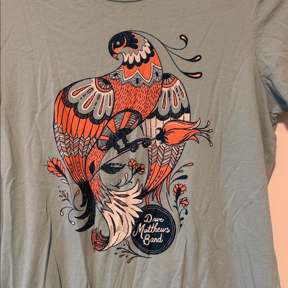 DMB concert Graphic Teal T-Shirt - Picture 3 of 6